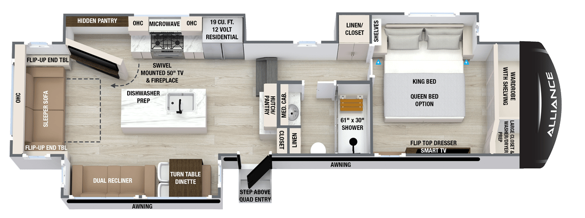 2027 Alliance RV Paradigm 340RL - Image 2