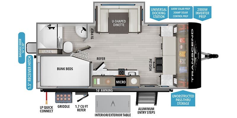 2027 Grand Design Transcend ONE 161BH - Image 2