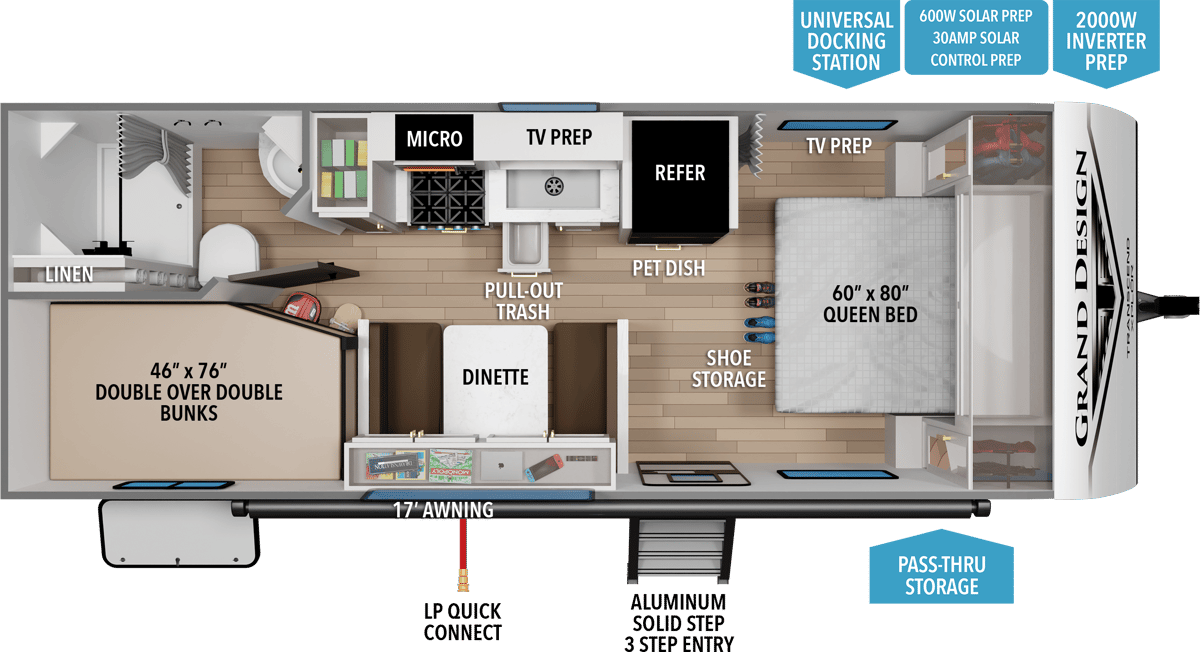2027 Grand Design Transcend XPLOR 19BHX - Image 2