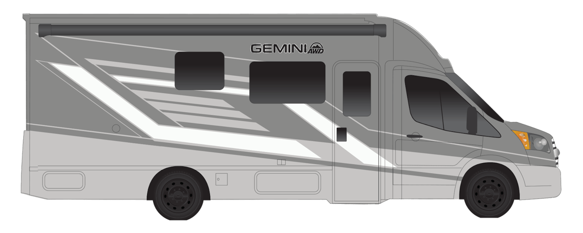2027 Thor Motor Coach Gemini AWD 24JG - Image 3