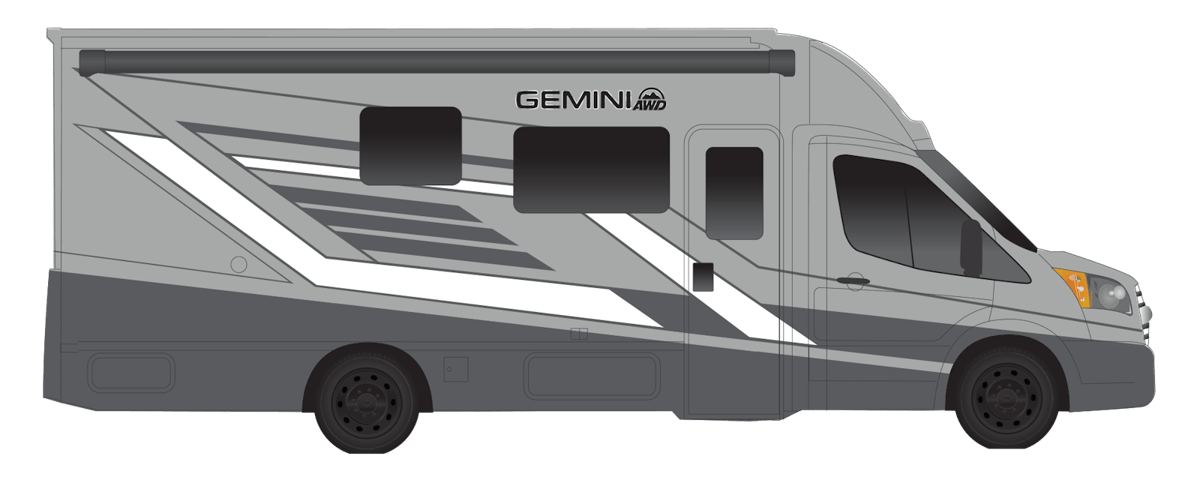 2027 Thor Motor Coach Gemini AWD 24JG - Image 5