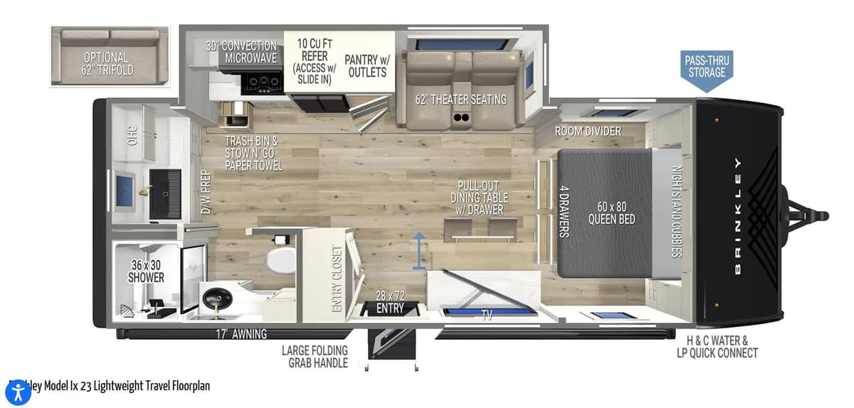 2027 Brinkley RV Model Ix 23x - Image 2